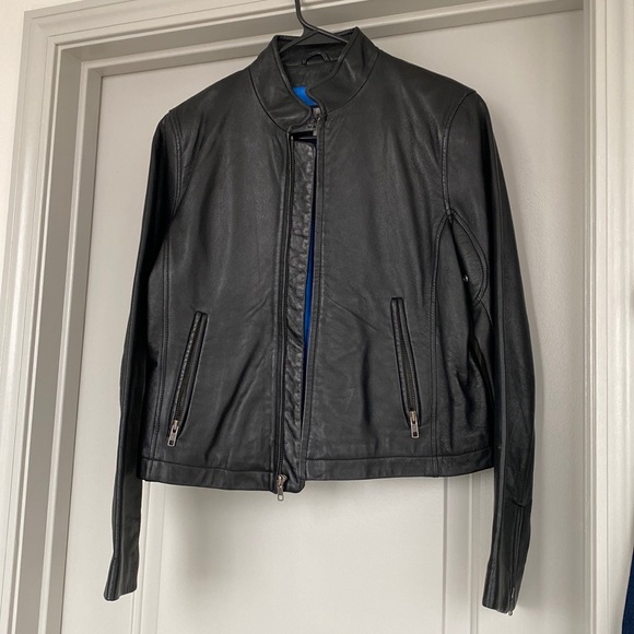 Meg Leather Scuba Jacket - Wilson’s Leather Size Small - Picture 5 of 8